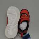 Kids Character Shoe Spiderman Cars Paw Patrol Minnie Mouse Frozen Stitch Girls Shoes for Girls Boys Strap Casual Walking Athletic Running Shoes (Size 7-10 Girl Toddler / 11-12 Little Girl) (Red/Black)