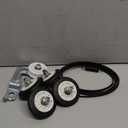 Dryer Repair Kit Compatible with LG Includes 4581EL2002C Dryer Drum Roller 4561EL3002A Dryer Idler Pulley 4400EL2001A Belt Spring Replace 4581EL3001A 4581EL3001C 4581EL2002A 4561EL3002B 4400EL2001F