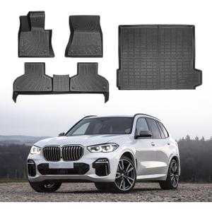 Cartist Floor Mats for BMW X5 2014 2015 2016 2017 2018, All Weather Cargo Liner for BMW X5 Accessories, Heavy Duty Car Mats, Car Accessories