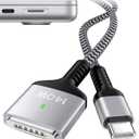 Macbook Pro Charger Cord, 140w Usb-C To Magsafe 3 Cable Apple Fast Charging Cable Magnetic Mac Usb C Mag safe Usbc For Macbook Pro 16/14 Inch, Mac book Air 15/13 Mag Safe Power Line Laptop Long 6 Feet (White)