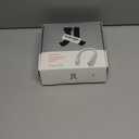 JISULIFE Portable Neck Fan, Hands-Free Bladeless, 5 Speeds, 4000 mAh Battery Operated Wearable Personal Fan, Twistable, Rechargeable, Gift for Women Men-Grey