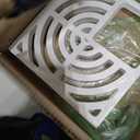 Oatey Floor Floor Sink Three-Quarter Top Grate, 3/4" Pipe Dia., PVC 42752-1
