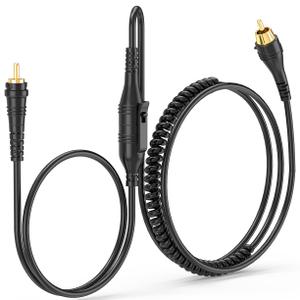 Mellbree Heated Shield Cord, Snowmobile Helmet Heated Shield Cord Replacement Electric Shield Wire Tight Hook Up A Heated Shueld - Buckle Version