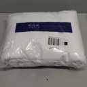 Duvet Cover King Size Set - Extra Soft King Size Duvet Cover 104 x 90 with 2 Pillow Shams - Hotel Luxury, Easy Care and Fade Free with Zipper Closures & Ties - Comfy, Breathable Bedding Set (White) (01 - White (No Comforter))