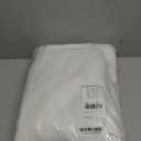 NICETOWN 100% Blackout Window Curtain Panels, Rod Pocket Full Light Blocking Drapes with Black Liner for Nursery, 72 inches Drop Thermal Insulated Draperies (White, 2 Pieces, 52 inches Wide Per Panel)