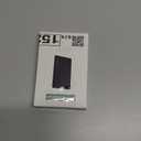 Ultra-Thin Wallet Tracker Card 0.094in IP68 Waterproof Bluetooth Tracker for Wallet, Passport, Work with Apple Find My APP, Wireless Charging, Card Locator [Apple MFi Certified] iOS Only (1-Pack)