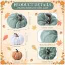3 Pcs Resin Decorative Pumpkins Fall Outdoor Pumpkin Stack Fairytale Decor