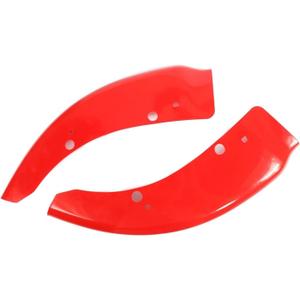 1Pair Car Front Bumper Lip Splitter Protector Bumper Guard Protection Compatible for Dodge Charger SRT Scat Pack 2015-2021 Anti-Collision Automotive Modification(A)