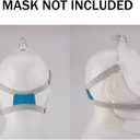 AirFit F30i Headgear with Clips, 2-Pack Replacement CPAP Headgear for Airfit F30i (Without Mask)