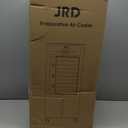 JRD Portable Air Conditioner, Portable Evaporative Air Cooler with Remote, 12H Timer, 4 Ice Pack, 2.4Gal Tank, 4 Mode&3 Speed, Mist Function, Swamp Cooler Cooling Fan for Bedroom Home Office Garage