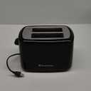 Toastmaster 2-Slice Cool Touch Toaster, black with stainless accent