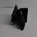 Lunhonk Slouchy Knee High Boots Women, Black Boots with Pointed Toe Stiletto Heel Pull on Closure Shark Boot High Heel Boot for Women 40