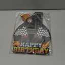 Truck Birthday Number Sign Centerpiece, Truck Wooden Decoration Photo Props for Truck Birthday Decorations (4th)