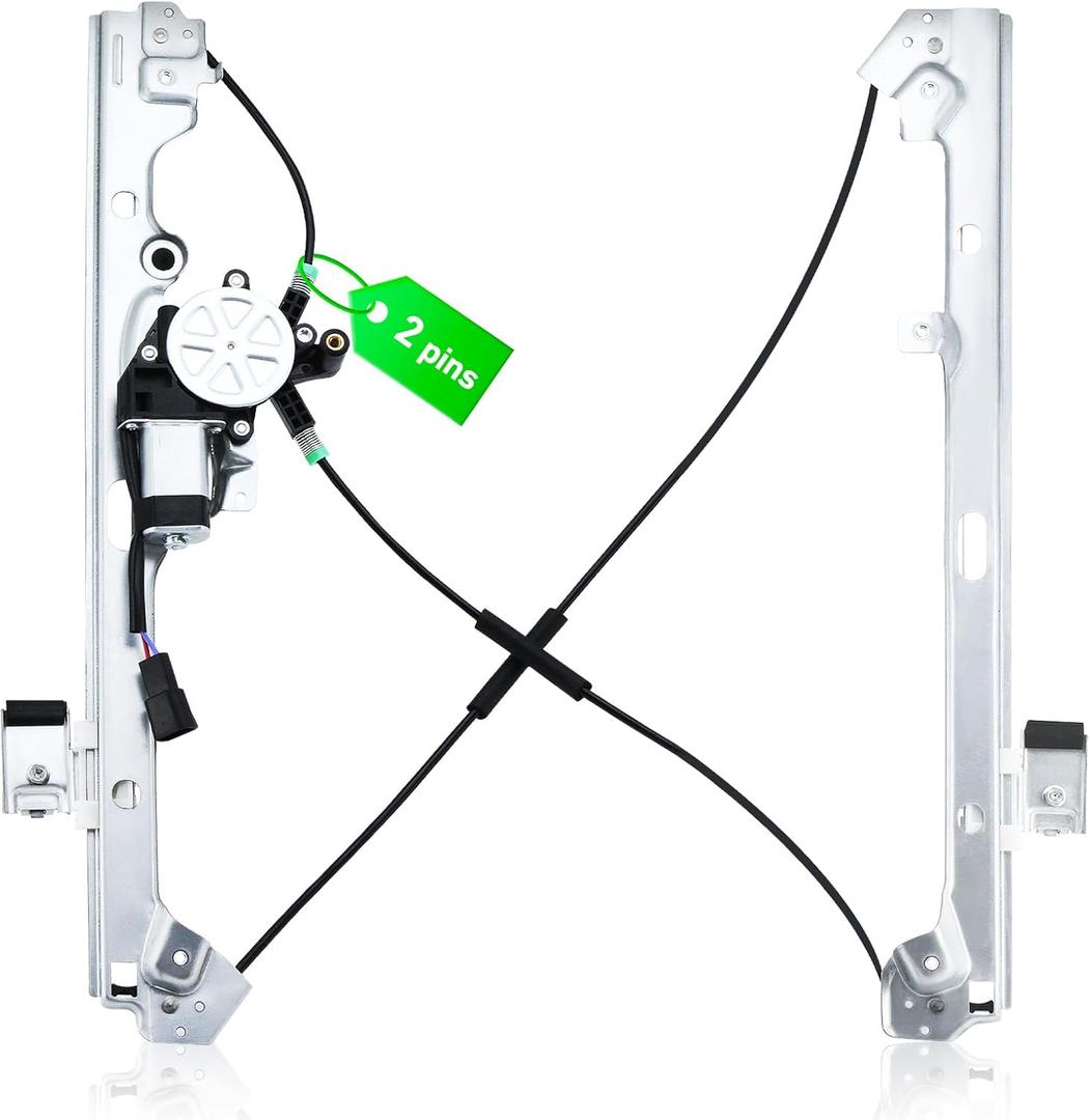 741-645 Window Regulator Front Passenger Side 1999-2007 Chevy Silverado 1500 2500 3500 Tahoe Avalanche Suburban GMC Sierra Yukon XL 2002-2006 Escalade EXT ESV Front Passenger Side Window Motor Right