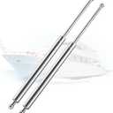 ARANA Marine Gas Struts Stainless Steel 20 inch 60 Lbs, C16-08260 20'' Boat Hatch Shocks Stainless 60 Pounds, Lift Support Springs for Tanning Bed Trap Door Garbage Box, 2 Pcs