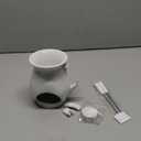 Swissmar Indulge 4 Piece Chocolate Fondue Mug Set, 125ml (White)