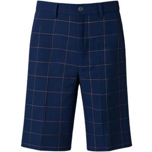 Pink Shorts for Boys Flat Front Dress School Uniform Shorts Casual Travel Hiking Shorts Size 3T (Blue)