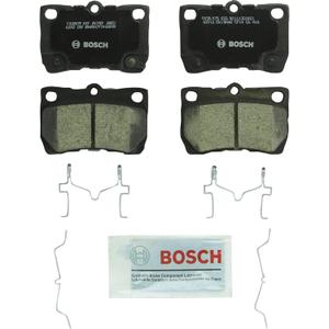 BOSCH BC1113 QuietCast Premium Ceramic Disc Brake Pad Set - Compatible with Select Lexus GS300, GS350, GS430, GS450h, GS460, IS250, IS350; REAR