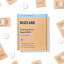 BLUELAND Foaming Hand Soap Refill Tablets, 10-Pack, Lavender Eucalyptus Scent, Eco Friendly Cleaning Products, 10 x 9 Fl oz