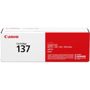 Canon Genuine 137 Black Toner Cartridge Compatible with LBP151dw, MF210 Series, MF220 Series, MF230 Series, MF240 Series, D570