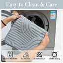 Sofa Couch Cover, Non-Slip Sofa Covers Washable for Dogs, Sofa Slipcovers Pet Friendly, Pet Couch Covers for Sofa, Boho Couch Protector for Recliner and Loveseat(1PC,Light Grey,36"63")