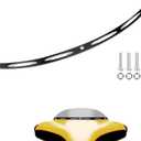 Windshield Trim Black Motorcycle Windscreen CNC Cut Fit for Harley Davidson Street Glide Electra Glide Ultra Limited 1996-2013