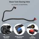 Vapor Canister Purge Valve LX619D289CC Fit for 2020 2021 2022 2023 2024 Escape 2.0 EcoBoost Vapor Canister Purge Valve hose Replace LX6Z9D289C LX6Z9D289SH, 11.4 x 16 x 3.5 inches