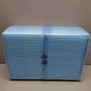 Amazon Basics X-Large Absorbent Puppy Pads, Leak-Proof, Quick-Dry, 28 x 34 Inches, Pack of 50, Blue & White