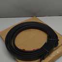 Roof Trim Molding (Pair), Roof Weatherstripping Seal, Compatible with 2007-2021 Toyota Tundra Crewmax 4 Doors (only), Replaces# 75552-0C060, 75551-0C060, Roof Top Drip Seal, Rubber Roof Weather Strip