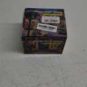 Christmas Laser Lights Projector Outdoor with 4 Dynamic Slides, 2-in-1 Moving RGB Firefly Laser Lights with Remote,Timer, Landscape Holiday Porjector for Window Wall Xmas Decor