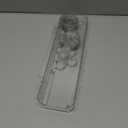 AYWSTC Shower Caddy Suction Cup, Wall Mounted Suction Shower Rack Organizer, No Drilling Clear Shelf Basket with 4 Movable Hooks, Bathroom Storage Rack Suitable for Smooth Walls