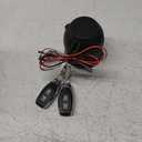 12V Car Alarm System, Anti-Theft Horn Siren with 7-Levels Sensitivity Universal Security Protection System Vehicle Alarm System with Sound