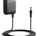 WUKUR Replacement for Crosley Record Player Power Cord, 9V Adapter for Crosley Cruiser Portable Turntable Record Player CR8005A CR221 CR8005C I II III Series 5.9FT Cord (Not for 5V or 12V)