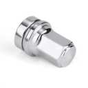 32 Pcs M14x1.5 One-Piece Design Chrome Lug Nuts for 2017-2025 Ford F250 F350 Super Duty HCPZ-1012-B HCPZ-1012-A (Chrome)