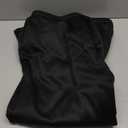 Men's Baggy Sweatpants Wide Leg Lounge Sweat Pants with Pockets (Black, XS)