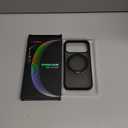 TORRAS Upgrade 360 Magnetic Stand for iPhone 17 PRO Case with Camera Control Button, Fit for MagSafe, Mil-Grade Protection, Slim Soft Edge Translucent Back for iPhone 17Pro 6.3 inch, Black