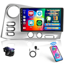 Car Radio for Toyota Matrix 2003-2004/Pontiac Vibe 2003-2008: [2G+64G] 9 inch Car Stereo with Wireless Carplay Android Auto, Touch Screen Upgrade with DSP Backup Camera