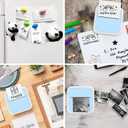 Mini Pocket Printer for iPhone/Android, Portable Mini Thermal Printering with 10 Rolls Non-Sticky Thermal Papers, Blue-Tooth Printers for Journal Memo Notes Photo Study, Blue