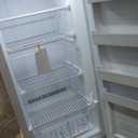 SMETA Upright Freezer 13.8 Cu ft, Convertible Refrigerator Standing Upright Frost Free Stand Up Freezer, Garage Ready Deep Freezerless Refrigerator, Single Door Full Size for Kitchen, White