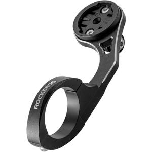 ROCKBROS Out Front Bike Mount Cycling Computer Mount Compatible with Garmin, Bryton, GoPro - Bike Handlebar 1.25''/ 31.8mm