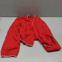 Women Long Sleeve Cardigan Button Down Knit Jackets Open Front Cropped Contrast Color Trim Sweaters Fall Winter Medium