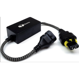 D-Lumina 9005 9006 H10 LED Canbus Decoder Anti-Flicker Harness, LED Bulbs Resistor Decoder Error Eliminator, LED Warning Canceller Capacitors Resistor (1 Pack)