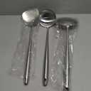 Berglander Wok Spatula Set, Stainless Steel Kitchen Cooking Utensils - 17" Wok Tools: Spatula, Ladle, Skimmer