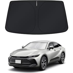 KUST Windshield Sun Shade for Toyota Crown 2023 2024 2025 2026 Accessories Window Sunshade Sun Visor Protector Foldable Blocks UV Rays Keep Your Car Cooler