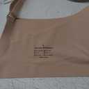 OEAK Womens Deep V Bras Wireless Comfortable Bra Supportive No Underwire Bras Tshirt Push Up Bralettes Plunge Seamless Bra (Large, Nude)