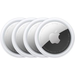 Apple AirTag (2nd Generation) - 4 Pack: Tracker for Keychain, Wallet, and More; Locator with Sound; Simple One-Tap Setup with iPhone or iPad; Key Finder with up to 1.5X Precision Finding Range*
