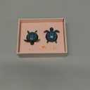 Sea Turtles Car Decor, Cute Beach Themed Air Freshener Vent Clips,2pcs Glamorous Blue Turtle Coastal Car Accessories Interior Decoration for Women, Refillable Outlet Diffuser