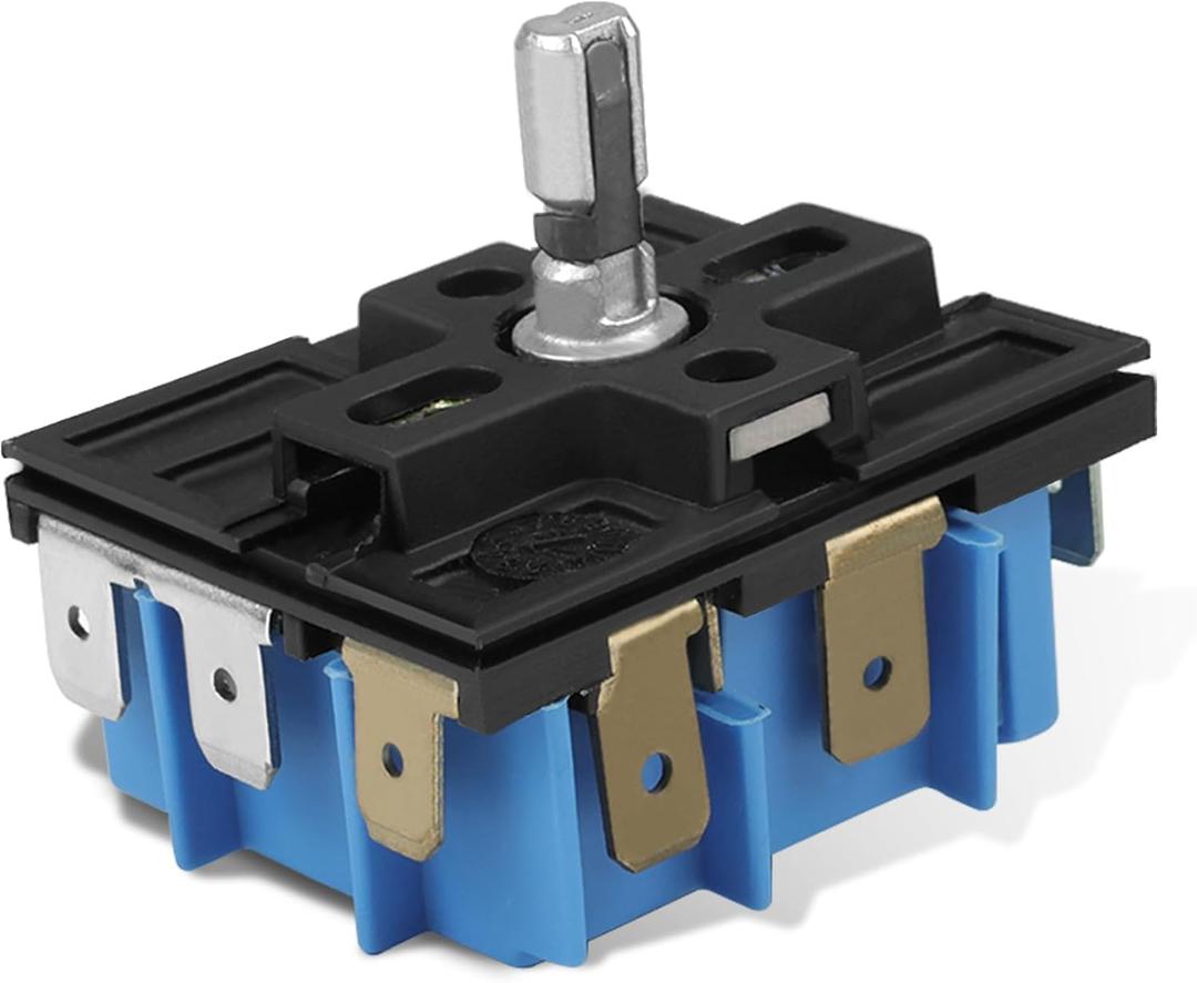 W10434452 WPW10434452 Dual Infinite Stove Control Switch, Fits for Whirlpool and its Affiliated Brands Electric Ranges, Replace Part: WPW10434452, 2118918, AP6021365, PS11754687, EAP11754687