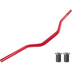 RUTU 28mm 1-1/8"Fat Handlebars Motorcycle Handlebars for Dirt Pit Bike CRF CR YZ WR KX KLX RM RMZ RMX DRZ Red