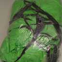 12 FT Giant Halloween Inflatables Witch Outdoor Decorations with LED Lights, Scary Witch Holds I Smell Children Banner Blow Up Halloween Decorations Outdoor Yard Garden Lawn Home with Stakes Tether